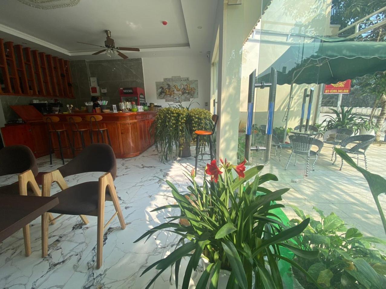 באק הא Square Homestay & Coffee מראה חיצוני תמונה