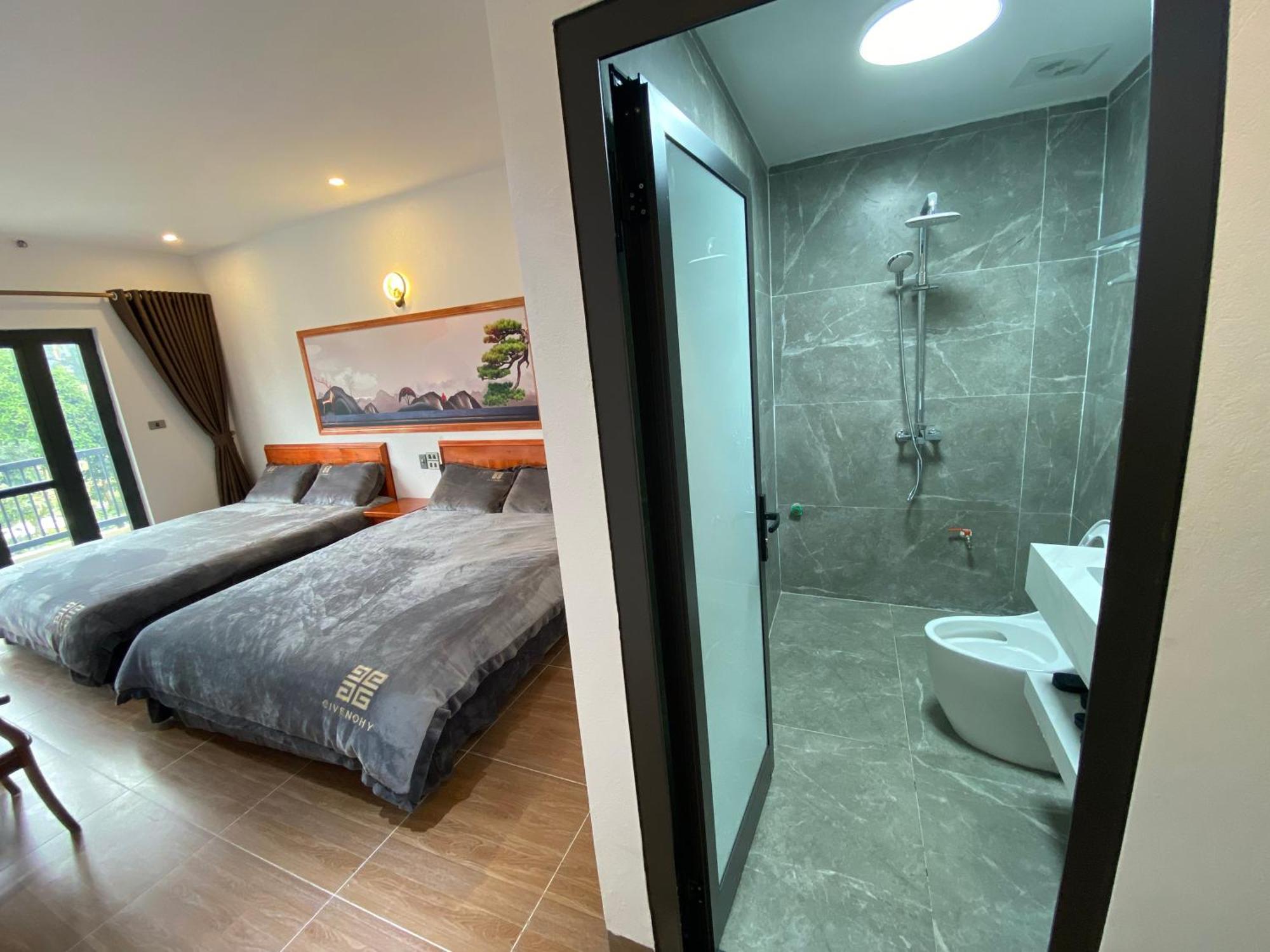 באק הא Square Homestay & Coffee מראה חיצוני תמונה
