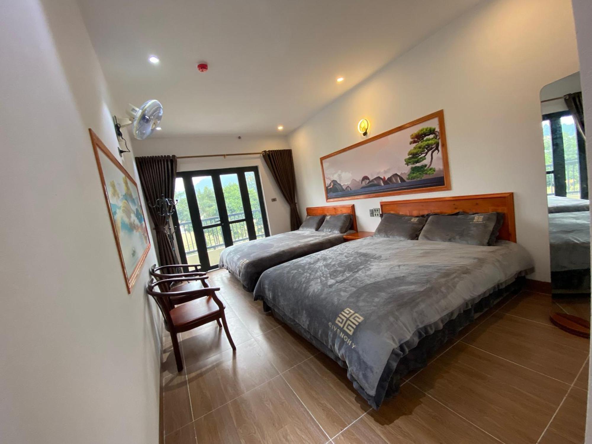 באק הא Square Homestay & Coffee מראה חיצוני תמונה